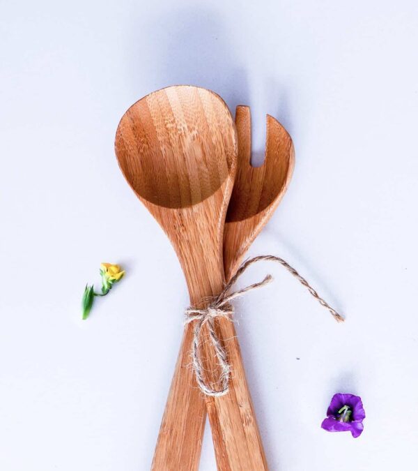 Olive Wood Fork & Spoon